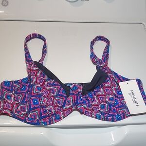 NWT Swimsuits For All Bikini Top